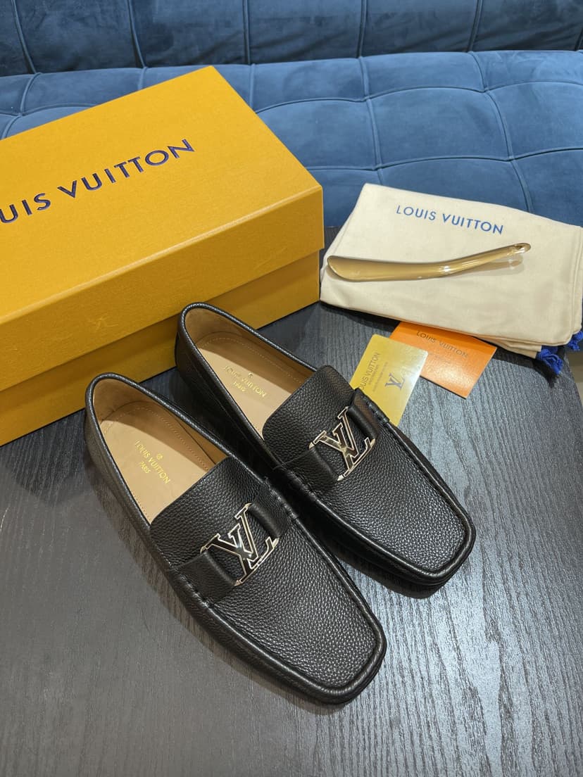 Louis Vuittion Major Loafer Black For Men LV