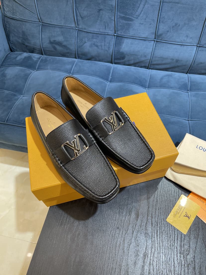 Louis Vuittion Major Loafer Black For Men LV