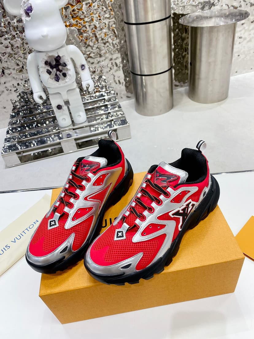 Louis Vuitton Men's LV Runner Tatic Sneaker Red For Men LV