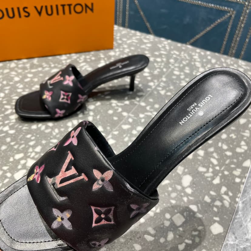 Louis Vuitton Women's Revival Mule Black For Women LV
