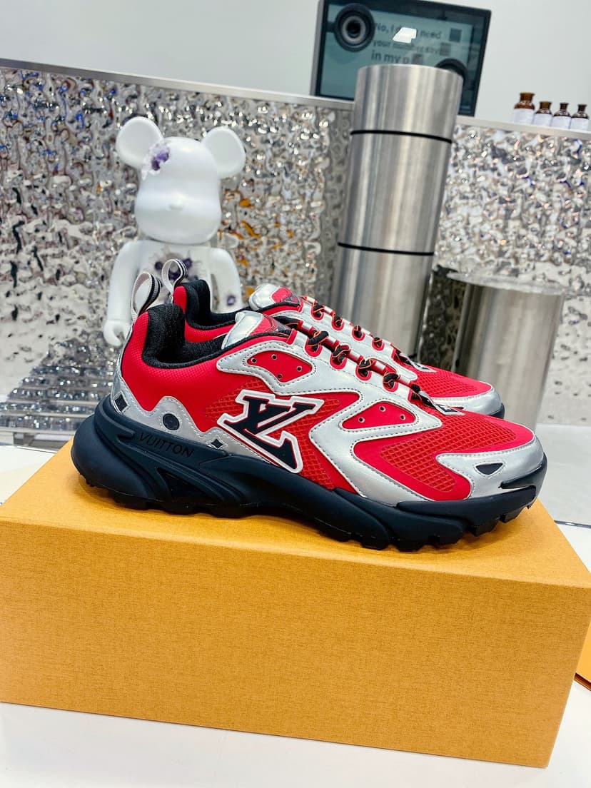 Louis Vuitton Men's LV Runner Tatic Sneaker Red For Men LV