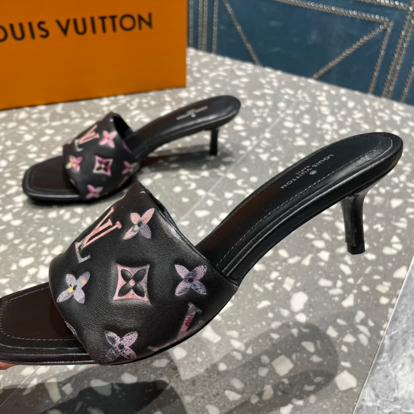 Louis Vuitton Women's Revival Mule Black For Women LV
