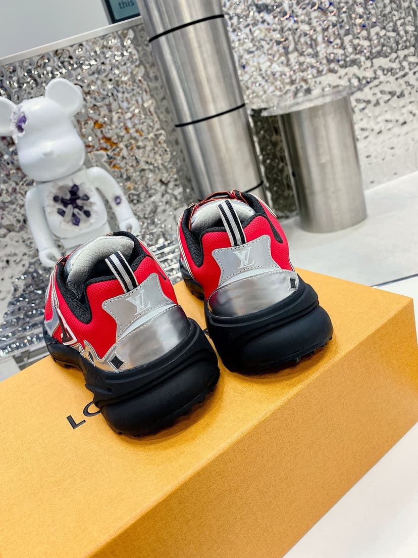 Louis Vuitton Men's LV Runner Tatic Sneaker Red For Men LV