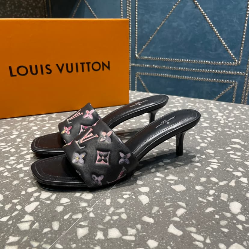 Louis Vuitton Women's Revival Mule Black For Women LV