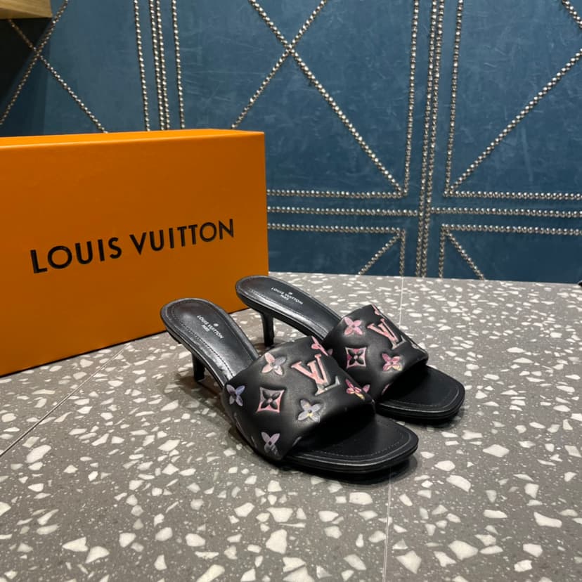 Louis Vuitton Women's Revival Mule Black For Women LV