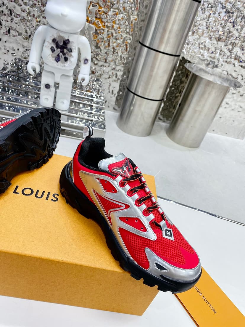 Louis Vuitton Men's LV Runner Tatic Sneaker Red For Men LV