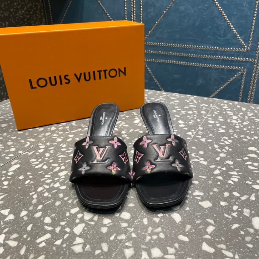 Louis Vuitton Women's Revival Mule Black For Women LV