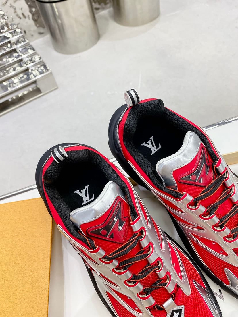 Louis Vuitton Men's LV Runner Tatic Sneaker Red For Men LV
