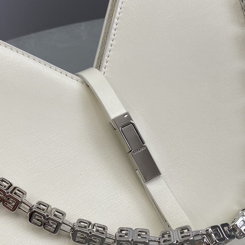 Givenchy Small Cut Out Bag Ivory For Women, Women's Handbags, Shoulder Bags 10.6in/27cm GVC?