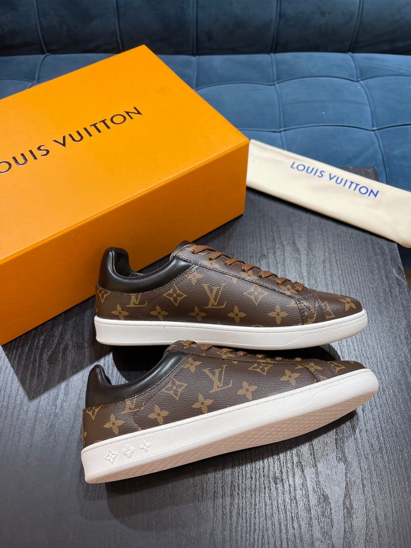 Louis VuittionLuxembourg Sneaker Brown For Men LV 1A4PAF