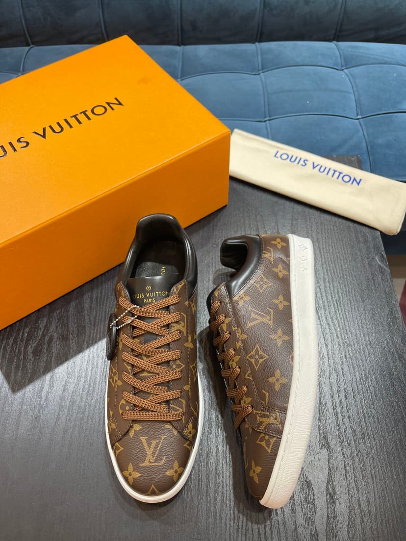 Louis VuittionLuxembourg Sneaker Brown For Men LV 1A4PAF