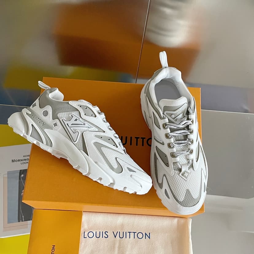 Louis Vuitton Men's LV Runner Tatic Sneaker White For Men LV 1A9TUZ