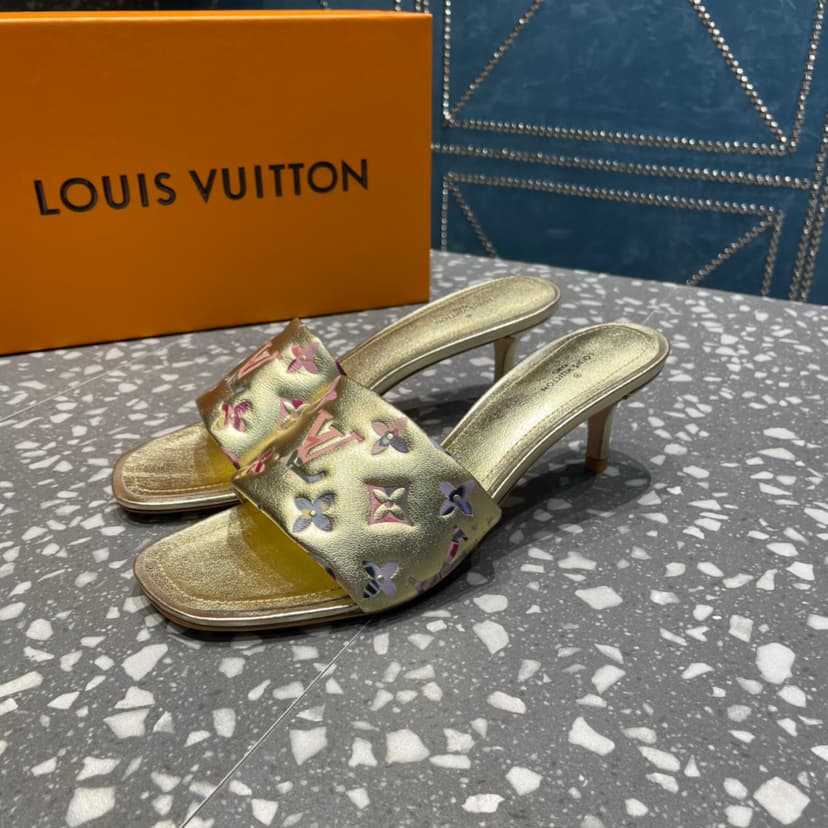 Louis Vuitton Women's Revival Mule Gold For Women LV
