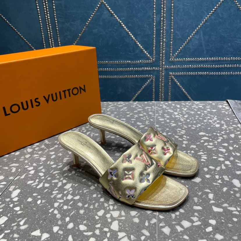 Louis Vuitton Women's Revival Mule Gold For Women LV