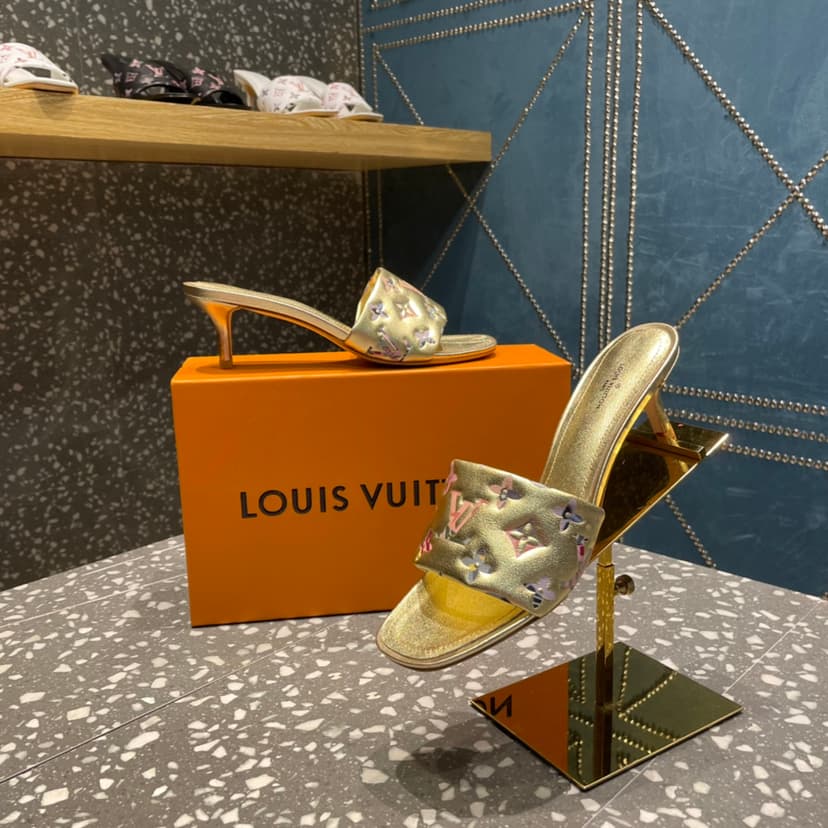 Louis Vuitton Women's Revival Mule Gold For Women LV