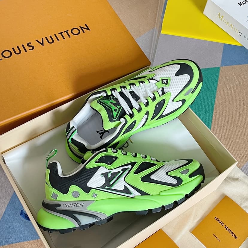 Louis Vuitton Men's LV Runner Tatic Sneaker Green For Men LV 1A9JER