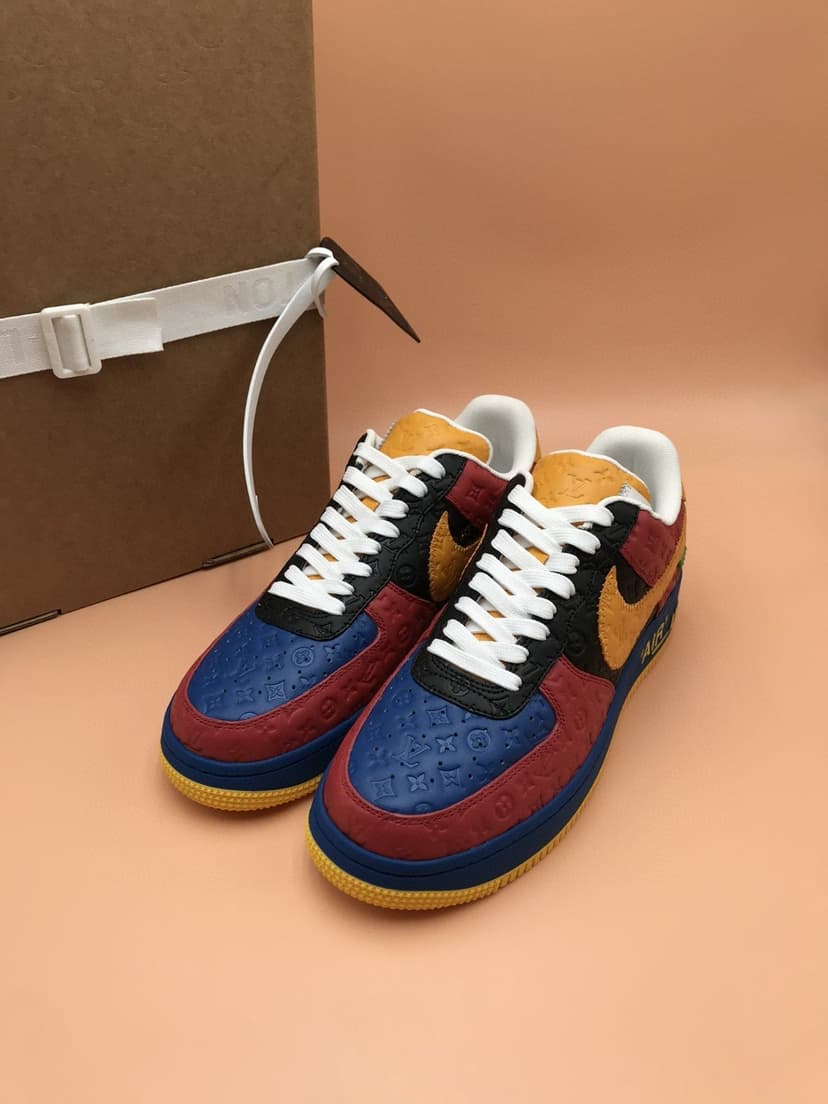 Nike Air Force 1 x Louis Vuitton Multicolor For Men