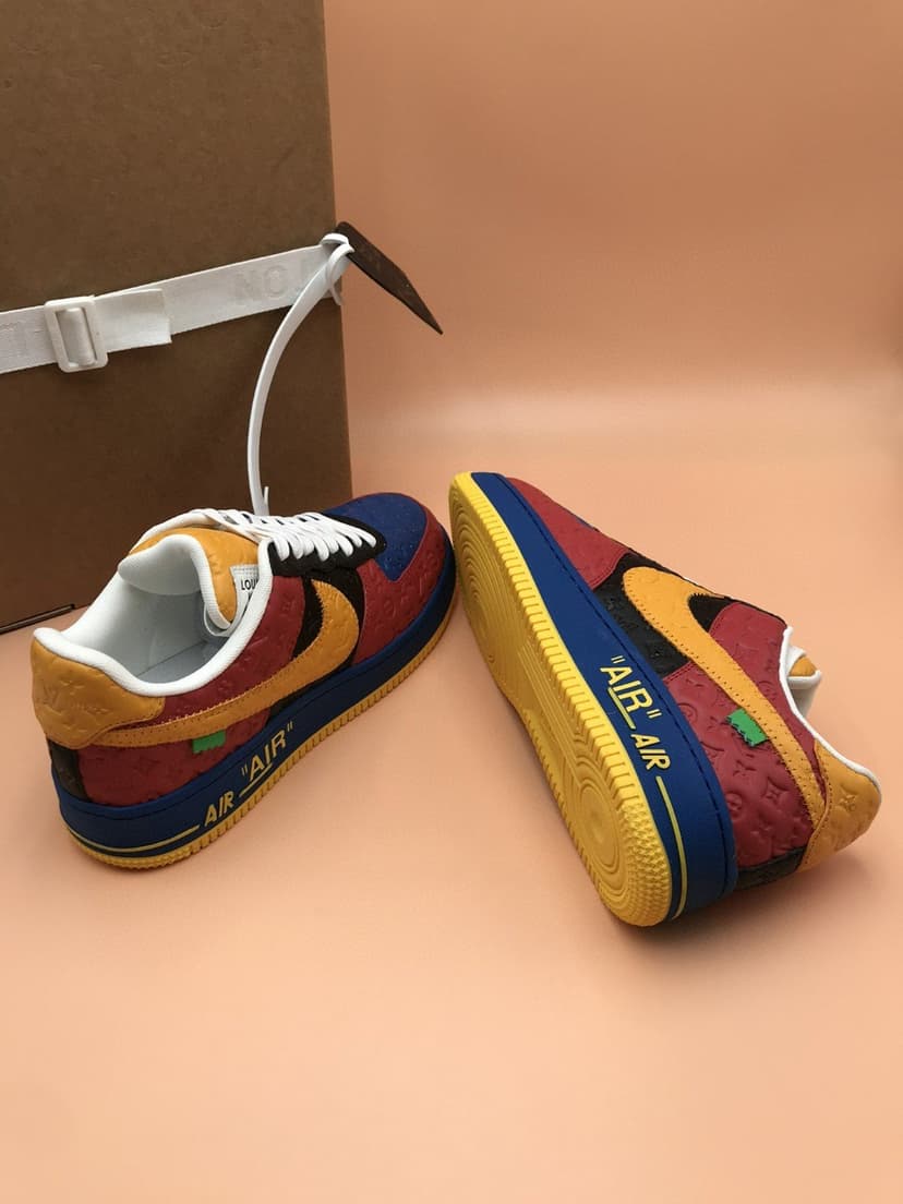 Nike Air Force 1 x Louis Vuitton Multicolor For Men