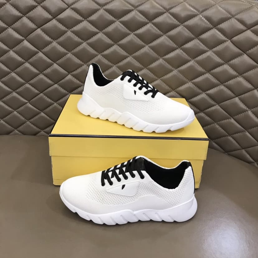 Fendi Force White Sneakers For Men