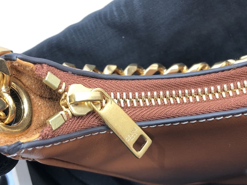 Celine Medium Ava Chain Brown For Women 10in/25cm 199583DGQ.04LU