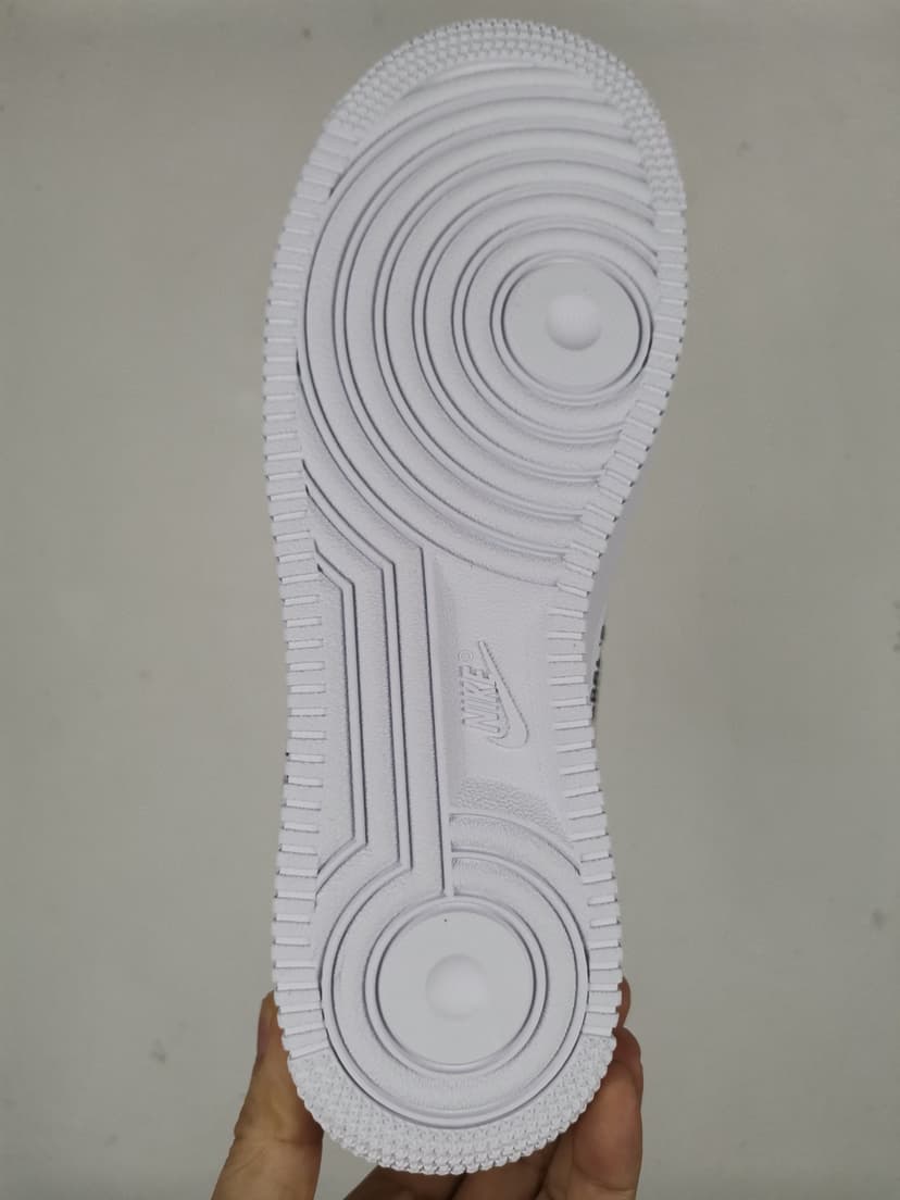  Nike Air Force 1 Low x Louis Vuitton Virgil Abloh 'White Grey' For Men 