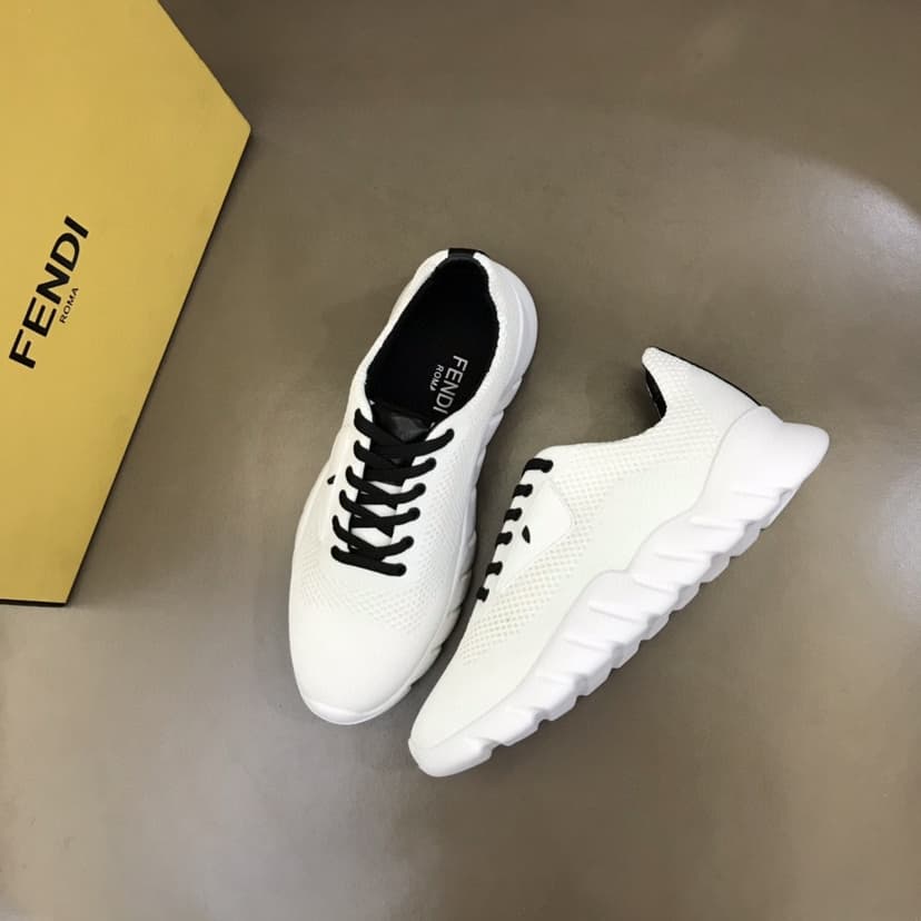Fendi Force White Sneakers For Men