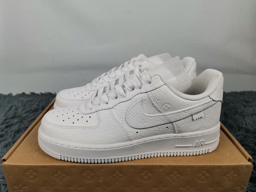  Nike Air Force 1 Low x Louis Vuitton Virgil Abloh 'White' For Men CT1741-101