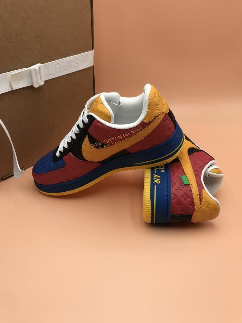 Nike Air Force 1 x Louis Vuitton Multicolor For Men