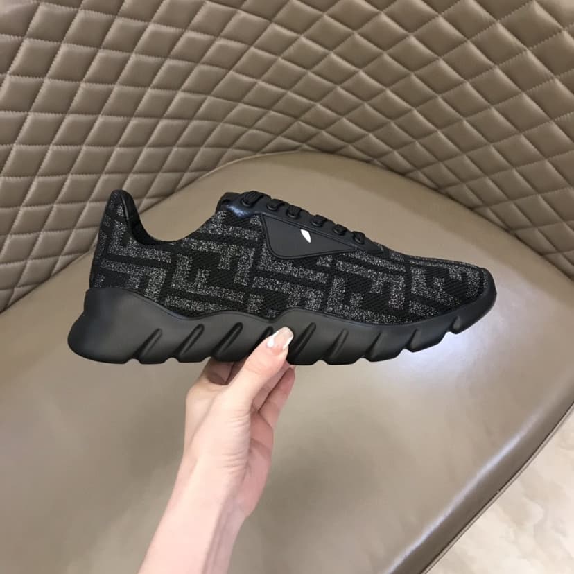 Fendi Force Black Sneakers For Men